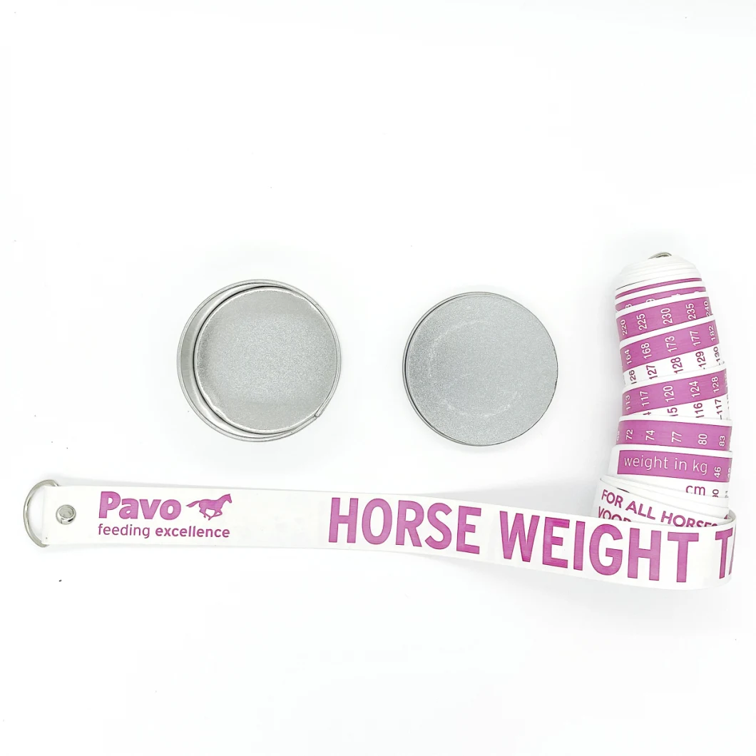 Customized PVC Animal Pony Horse Weight Measure Tape