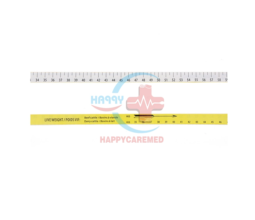 Hc-R161 Tape Measure Veterinary Farm Weights Scale Equipment Measuring Tape for Chest Weight of Pigs and Cattle Measurement Tape