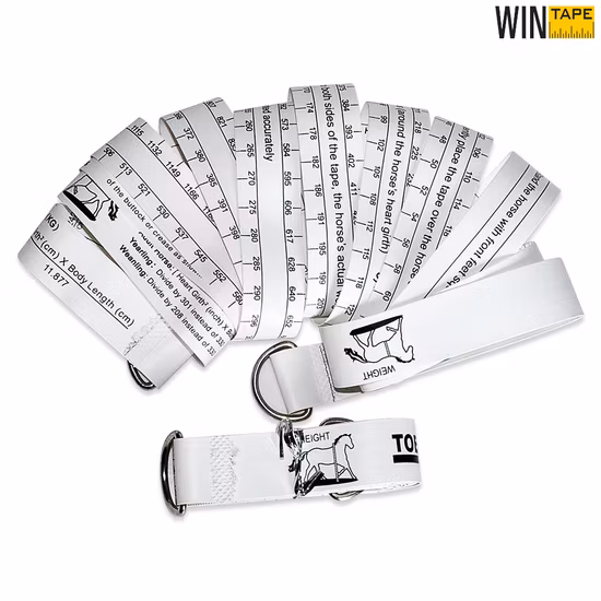 Custom Printed Horse Weight and Height Measuring Tape